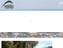 Tablet Screenshot of meon-gewerbepark.de